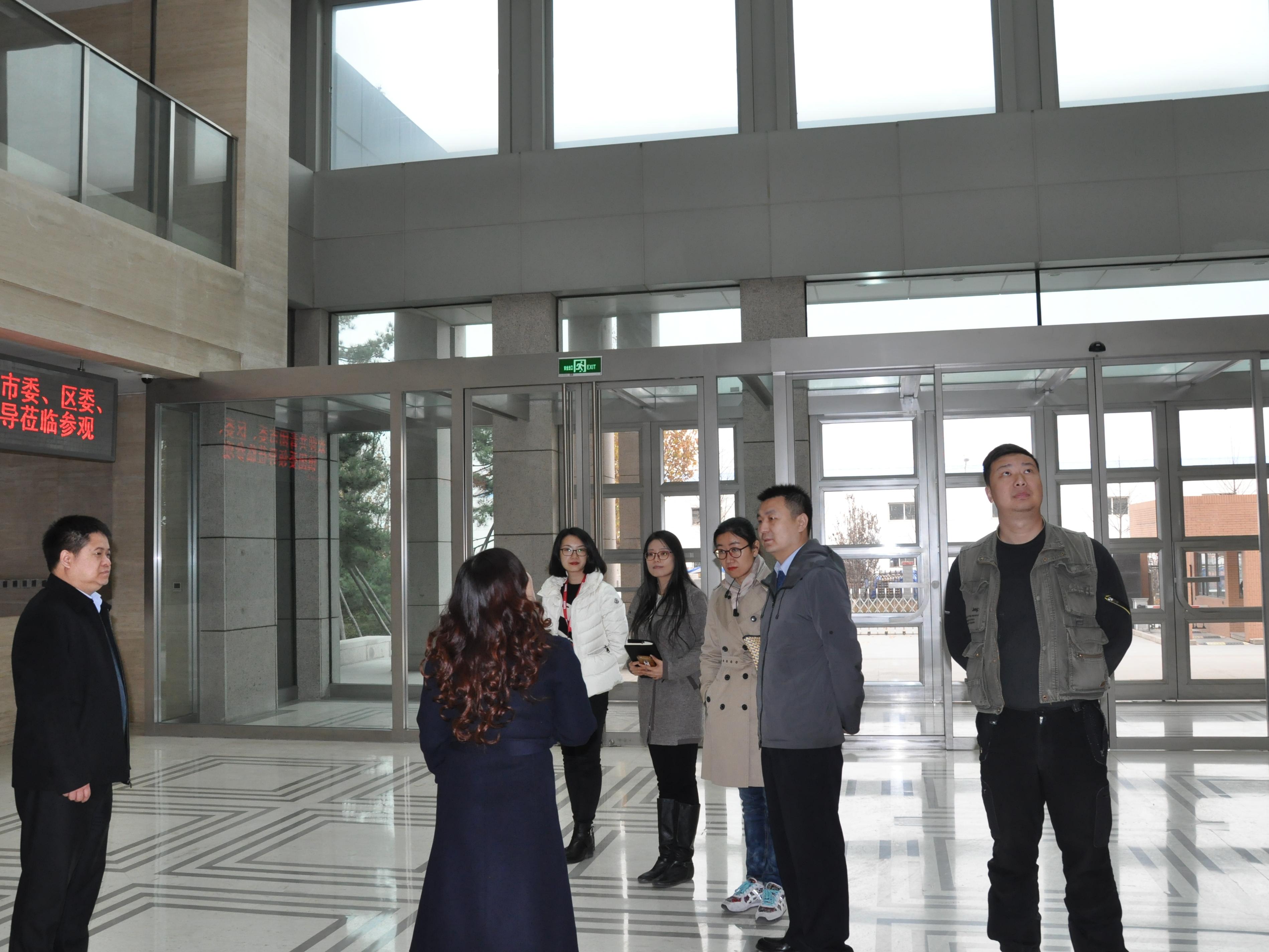 共青團北京市委、瀛海鎮黨委、瀛海鎮團委一行到訪美巢集團